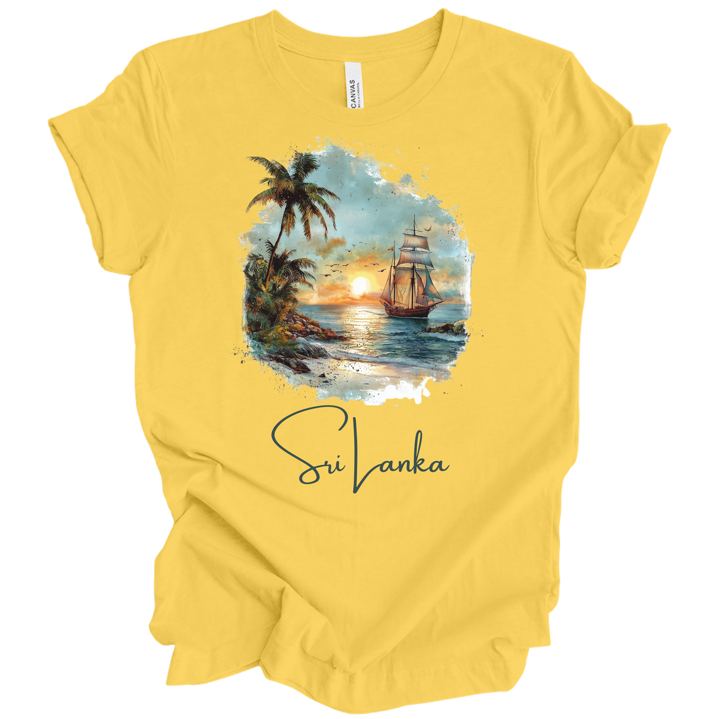 Sri Lanka Escape: Coastal Paradise Tee
