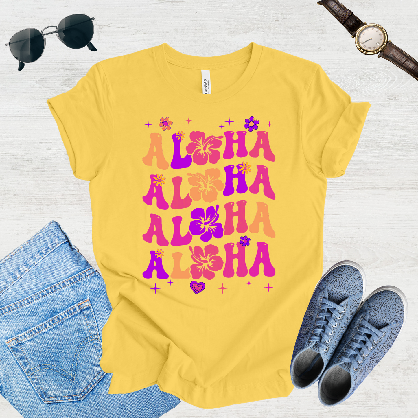 Aloha Adventure – Girls Trip Tee