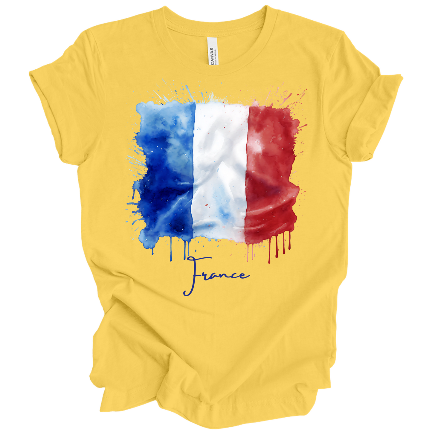 Vive La France: French Flag Tee