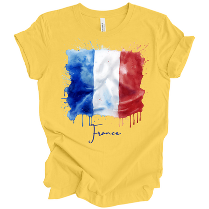 Vive La France: French Flag Tee