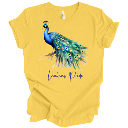 Majestic Peacock Sri Lanka Tee