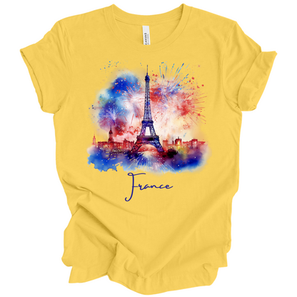 Wanderlust France, Paris: Eiffel Tower Tee