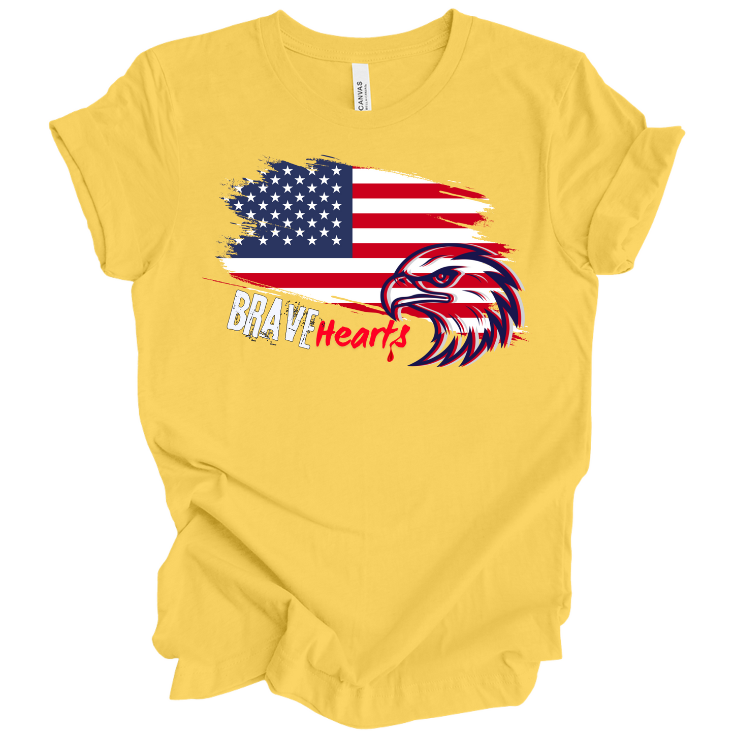 Brave Hearts – Patriot Hawk Tee