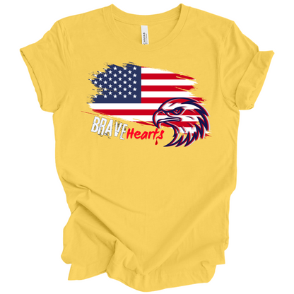 Brave Hearts – Patriot Hawk Tee
